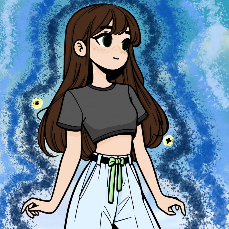 girl in a cute crop top