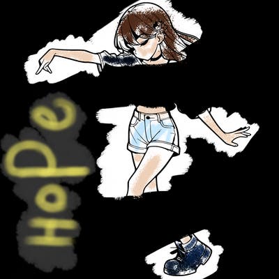 realistic girl danceing