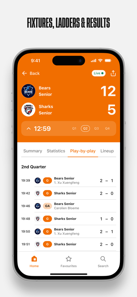 NetballHQ - Sports App | MWM