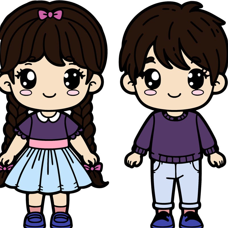 boy and girl