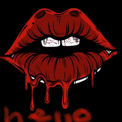 lips that look realistic and drip