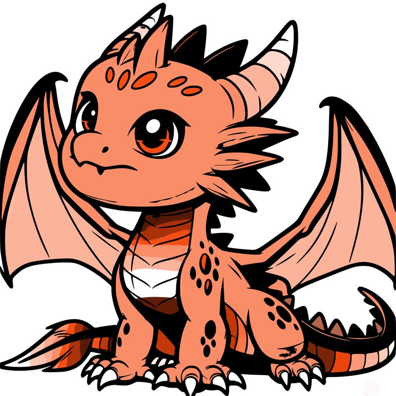 fierce baby night dragon