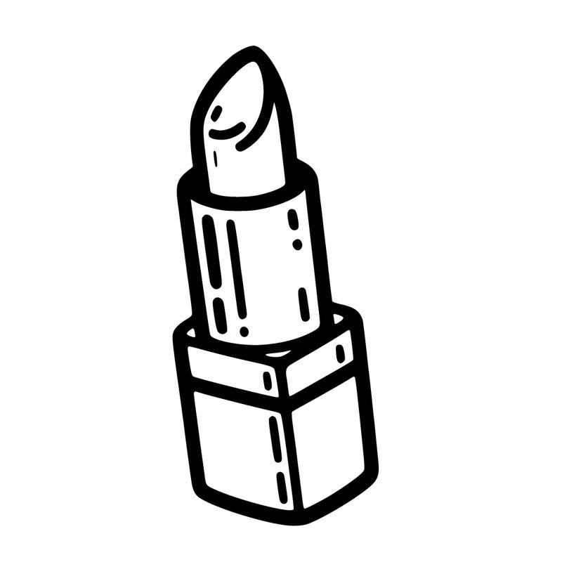 simple lipstick