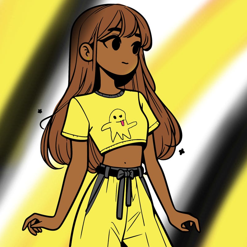 girl in a cute crop top