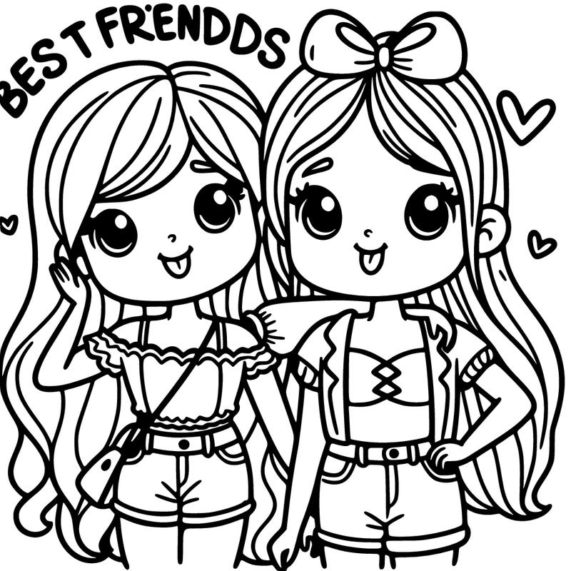 best friends girls