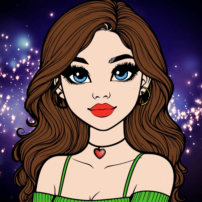 realistic pretty girl