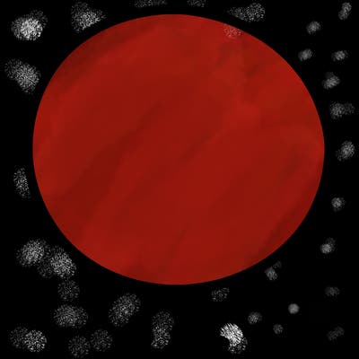 a plain circle with nothing else