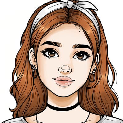 realistic teenage girl