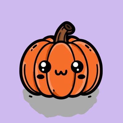 cute halloween pumpkin