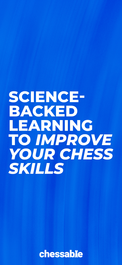 Chessable: Study Chess Smarter - Aprendizaje basado en la ciencia para mejorar las habilidades de ajedrez