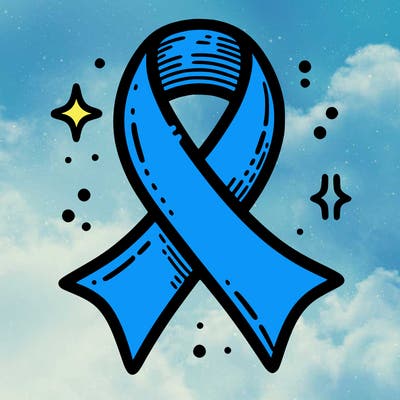 ribbon symbol of national breast cancer awareness month