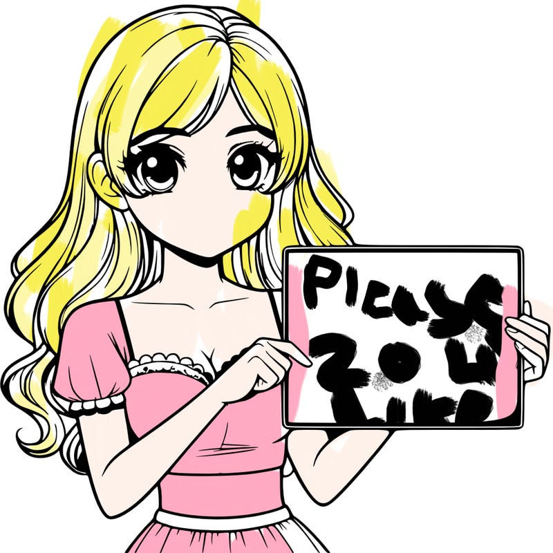 realistic pretty girl holding blank sign