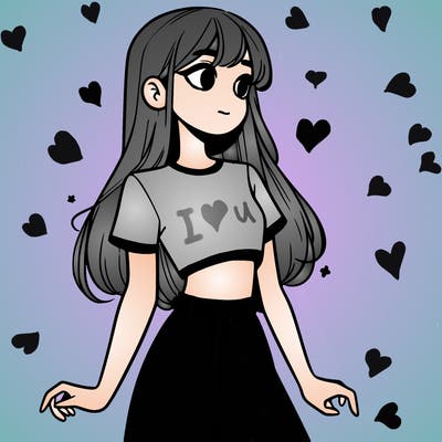 girl in a cute crop top