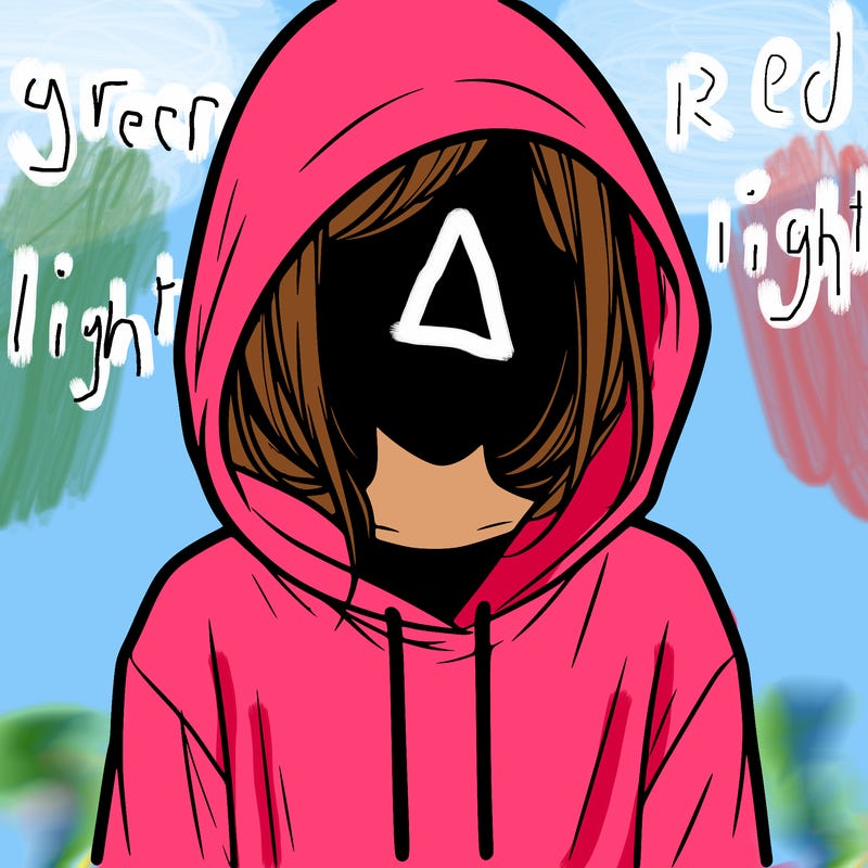 faceless girl in hoodie
