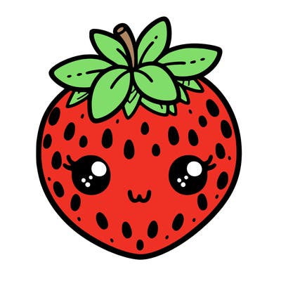 cute strawberry