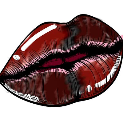 realistic lips