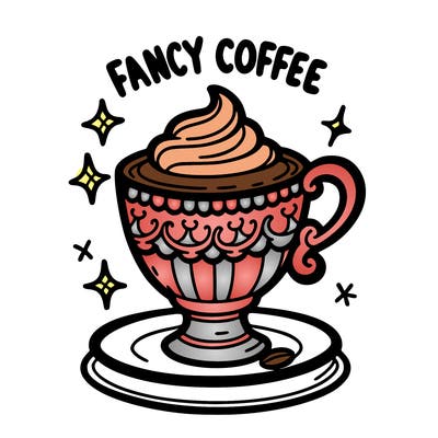 fancy coffee