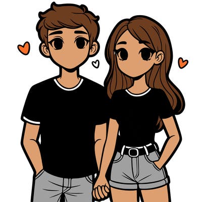 boyfriend and girlfriend