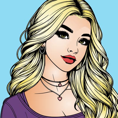 detailed realistic girl