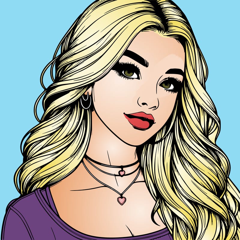 detailed realistic girl