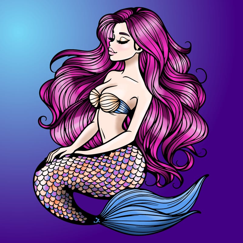 realistic mermaid