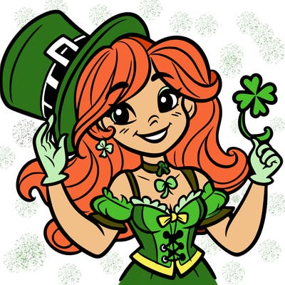 female leprechaun
