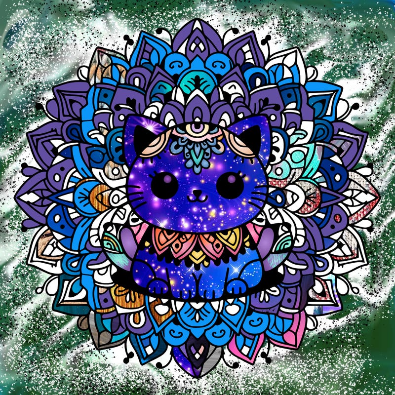 mandala cat
