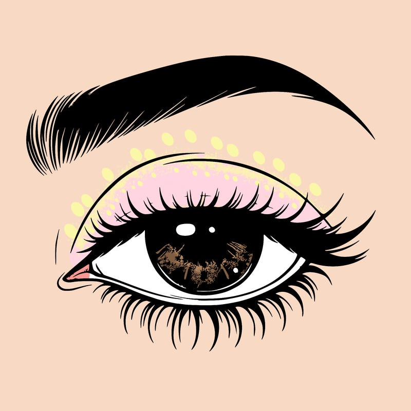 eye closed realistic