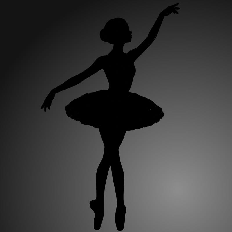 realistic ballerina