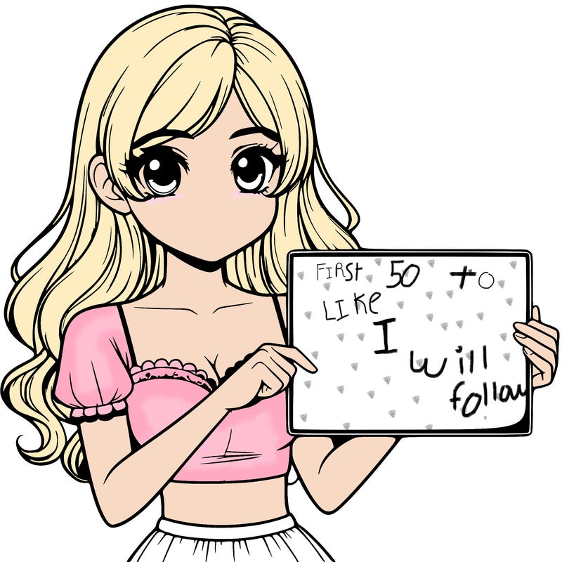 realistic pretty girl holding blank sign