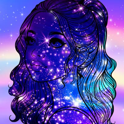 beautiful realistic girl