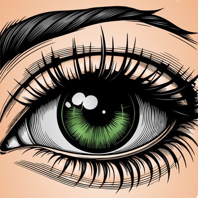 realistic eye