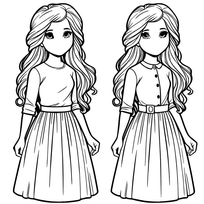 modest pentecostal beautiful girl with a modest skirt and modest shirt with a beautiful smile with beautiful long hair by herself