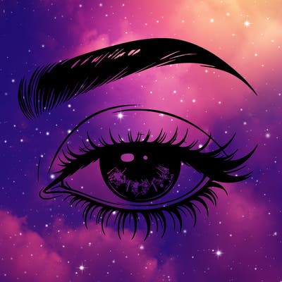 eye closed realistic