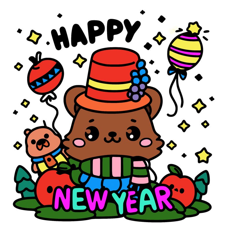 message : happy new year