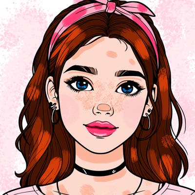 realistic teenage girl