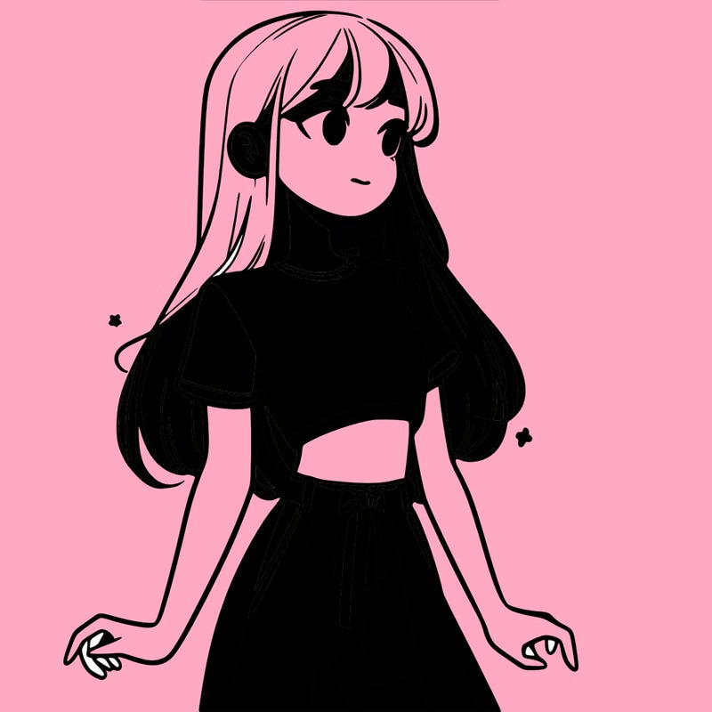 girl in a cute crop top