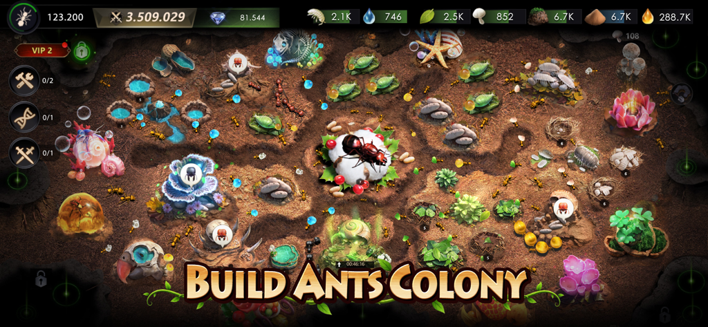 The Ants: Underground Kingdom - 複雑な地下巣を特徴とする「The Ants Underground Kingdom」のアリのコロニー建設ゲームプレイ