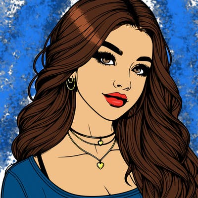 detailed realistic girl