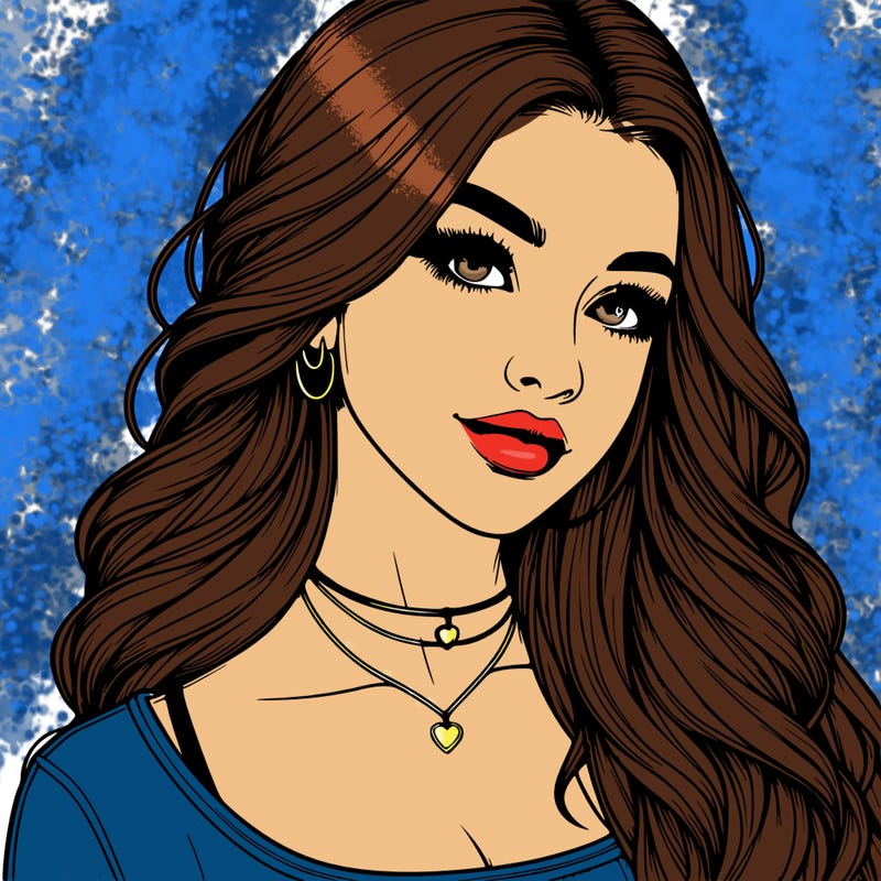 detailed realistic girl