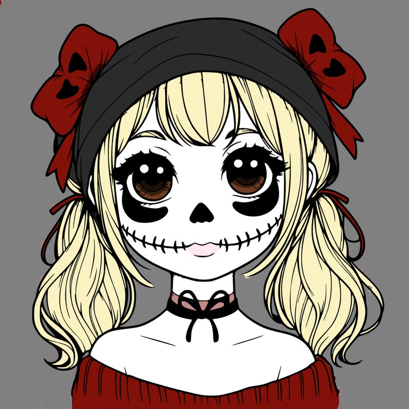 realistic girl halloween