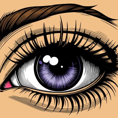 realistic eye