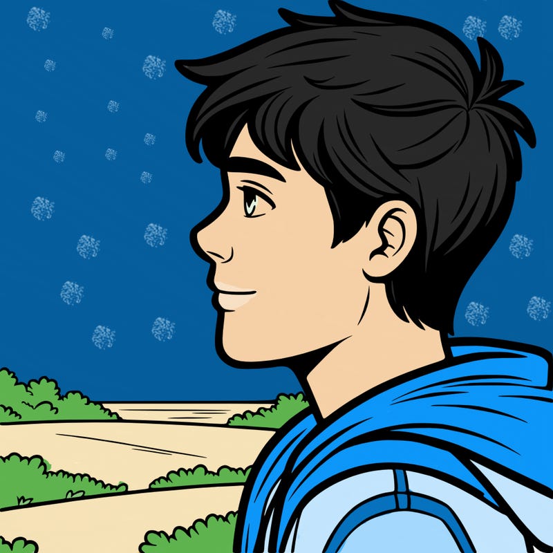 someone looking into the distance