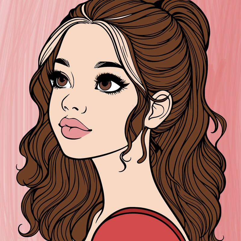 beautiful realistic girl