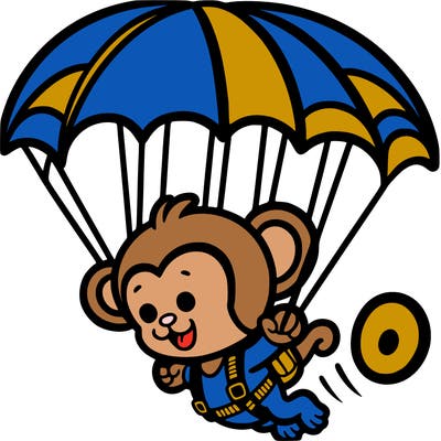 monkey parachute