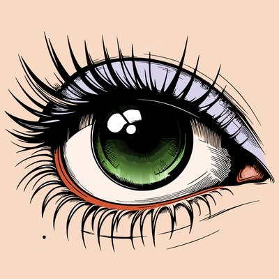 realistic eye