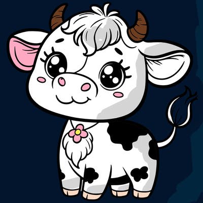 cute cow