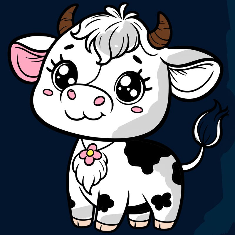 cute cow