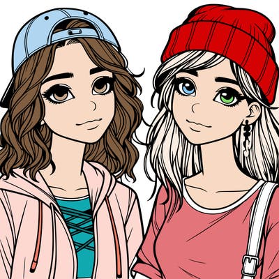 realistic teenager girls