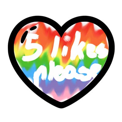 a blank heart